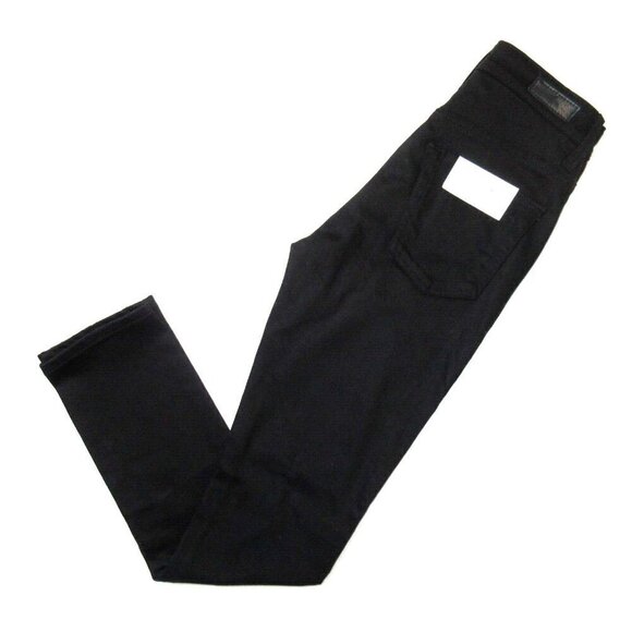 NWT Adriano Goldschmied AG Alexxis Slim in Blackboard Destroyed Jeans 25 - Picture 6 of 8